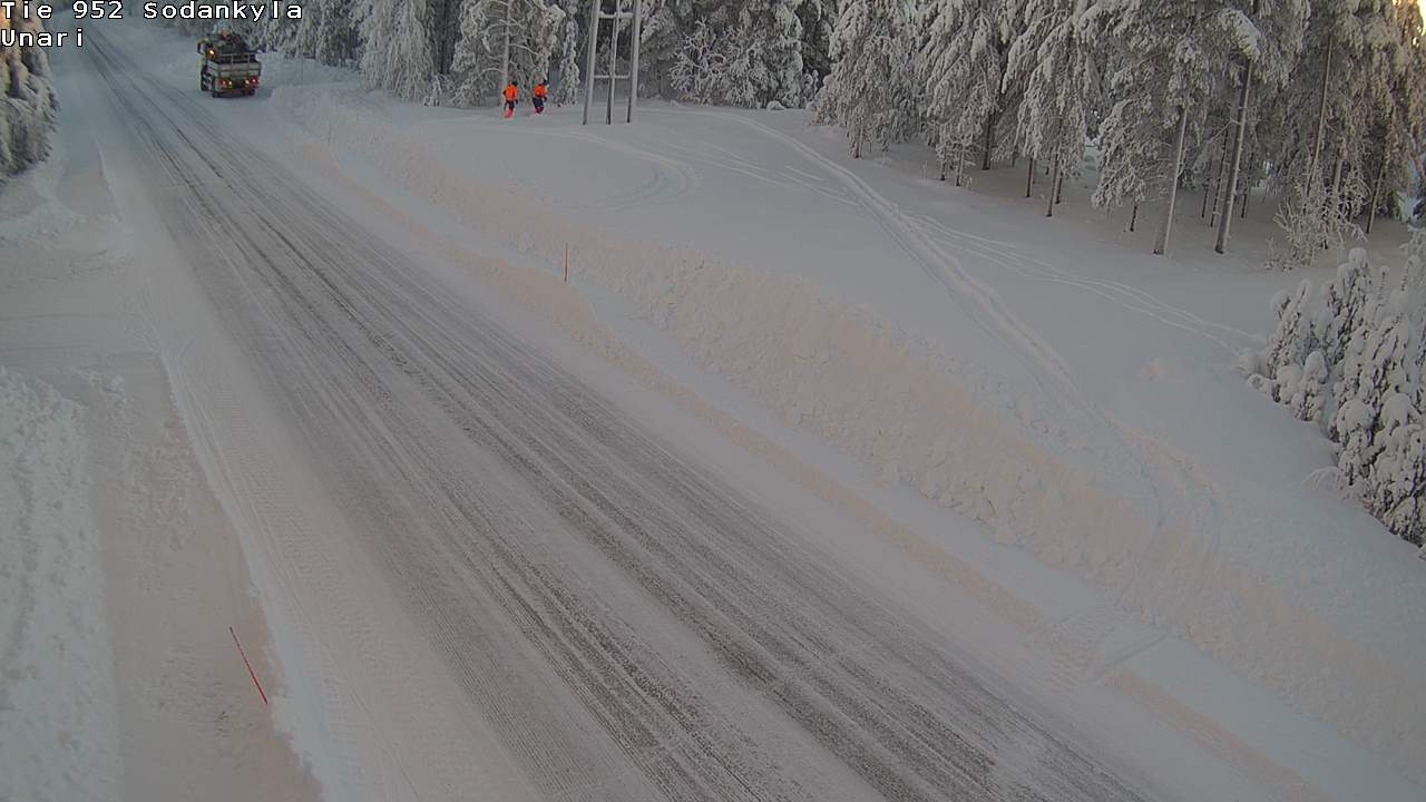 Kelikamerat Kuva Tie 952 SodankyläI Unari, Sodankylä, Lappi