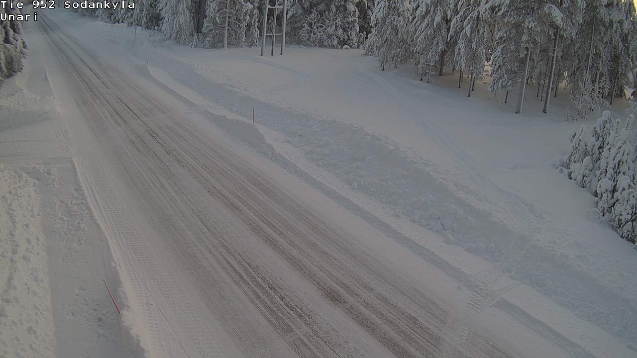 Kelikamerat Kuva Tie 952 SodankyläI Unari, Sodankylä, Lappi