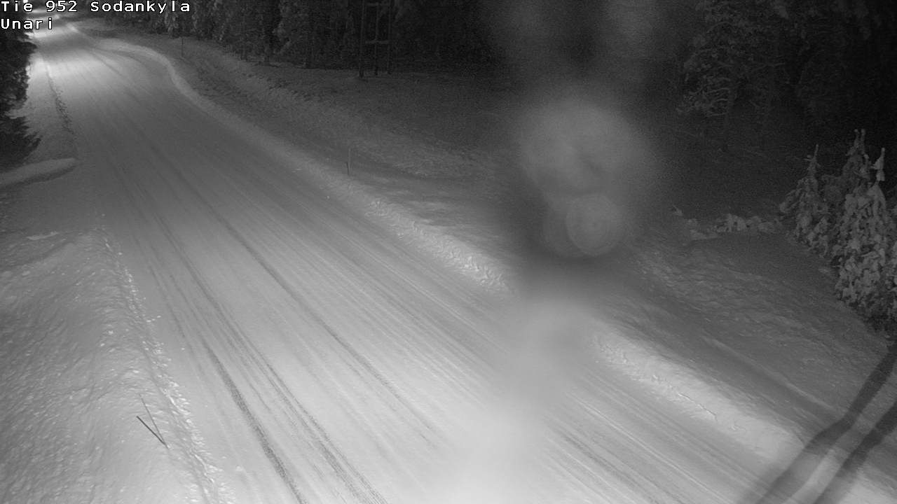 Weather Camera Image Road 952 Sodankylä, Unari, Sodankylä, Lappi