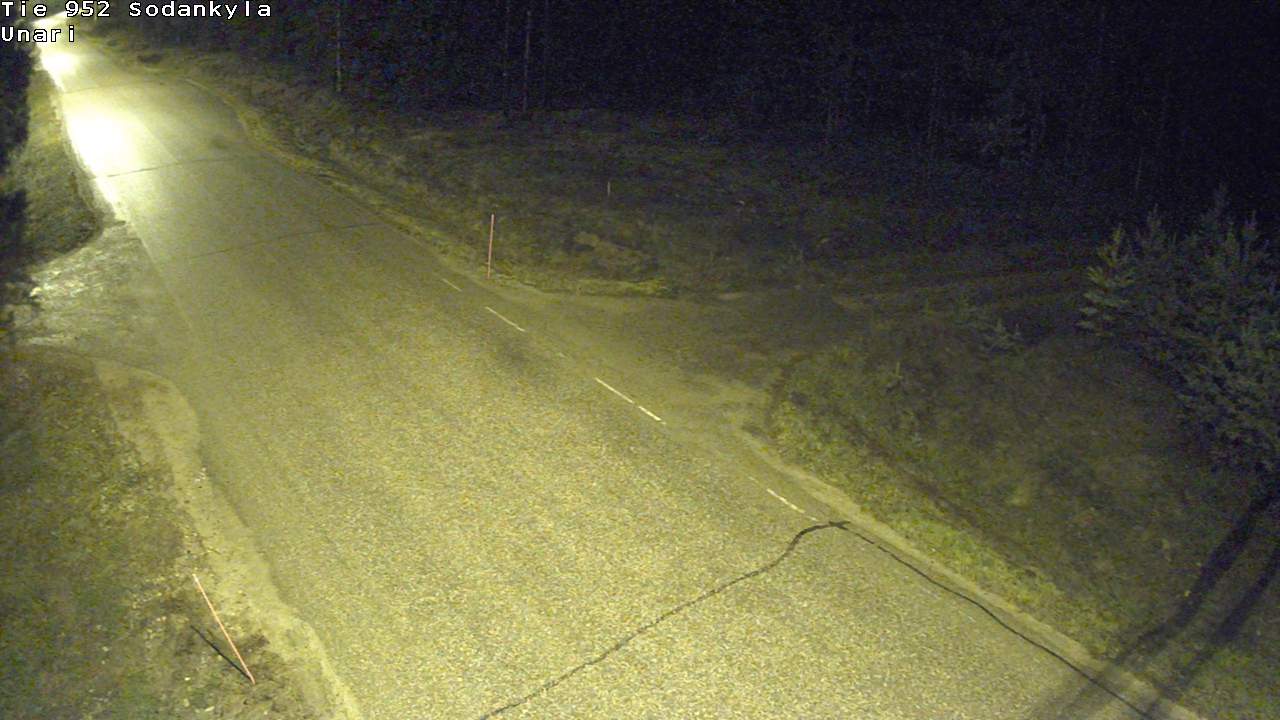 Weather Camera Image Väg 952 Sodankylä, Unari, Sodankylä, Lappi