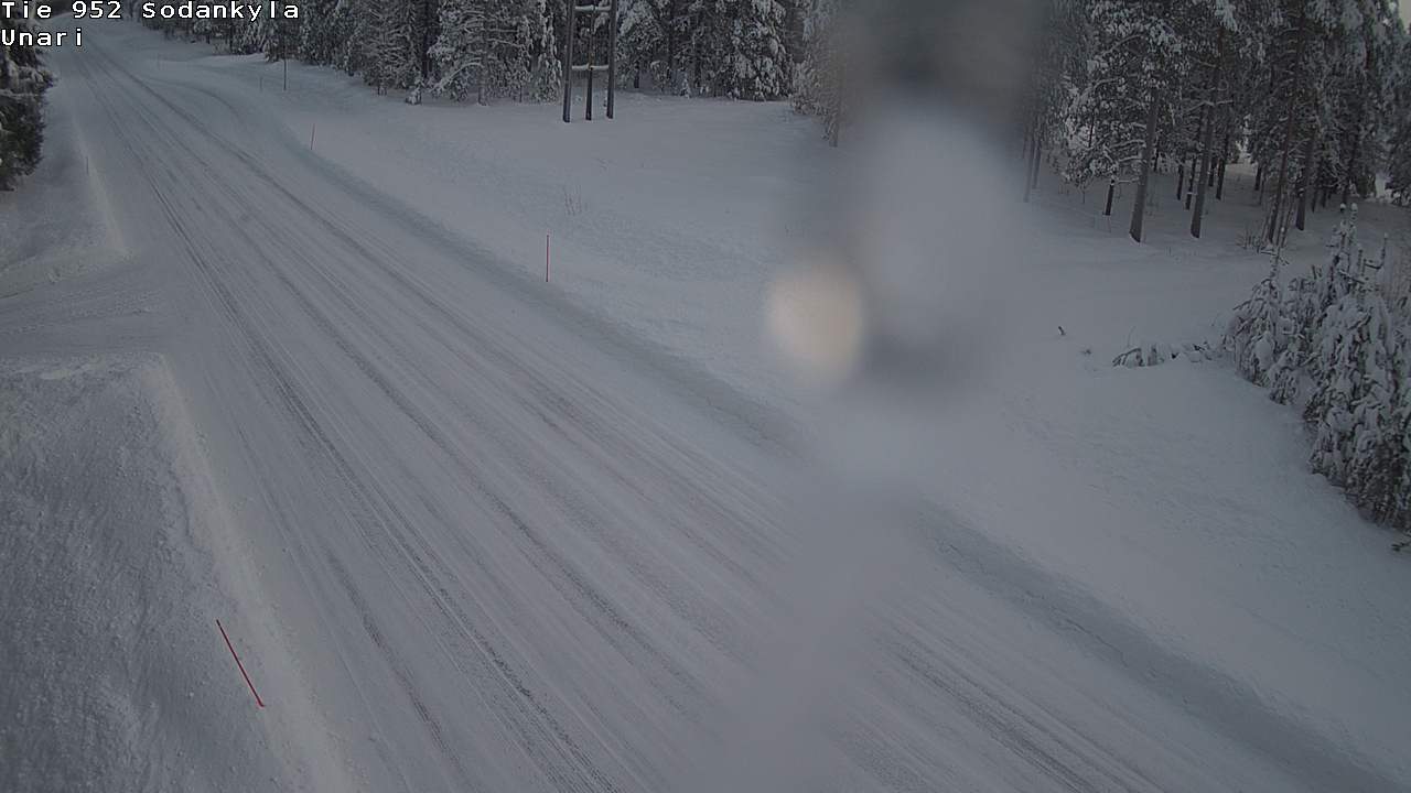 Weather Camera Image Road 952 Sodankylä, Unari, Sodankylä, Lappi