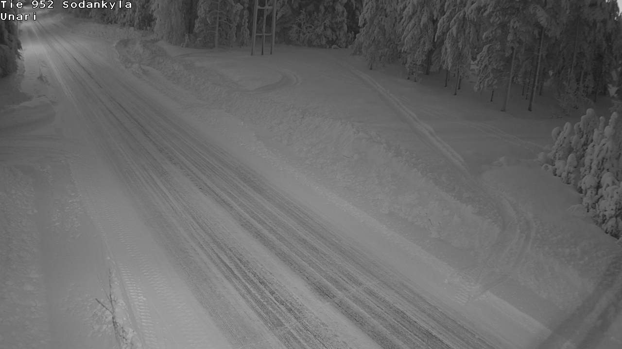 Kelikamerat Kuva Tie 952 SodankyläI Unari, Sodankylä, Lappi