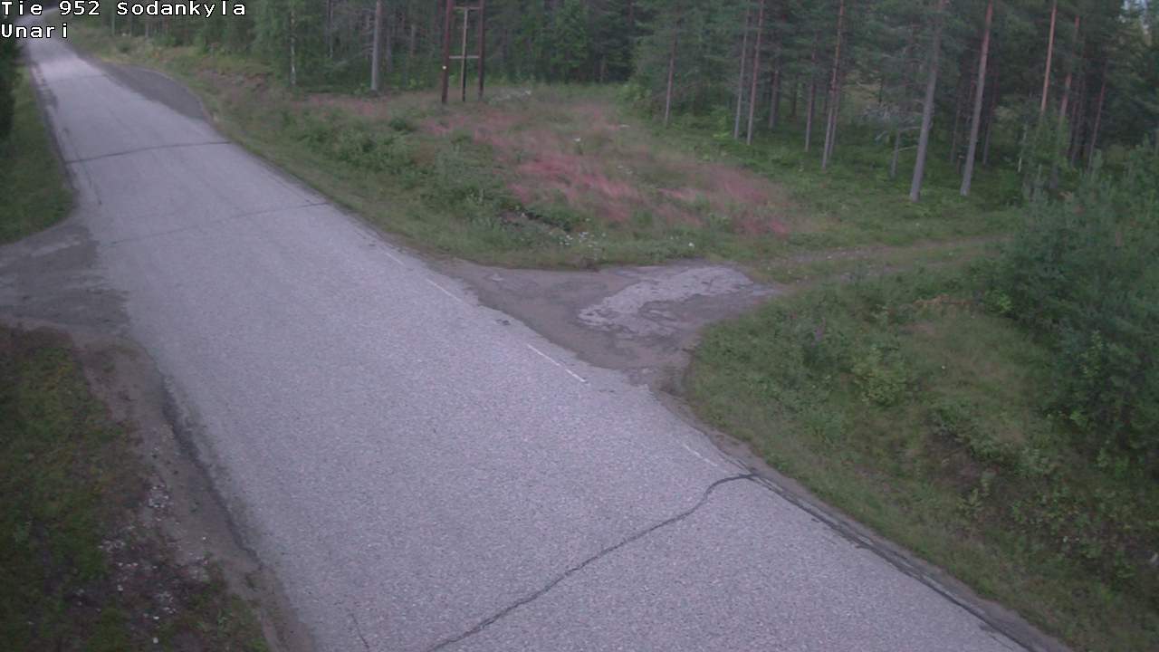 Kelikamerat Kuva Tie 952 SodankyläI Unari, Sodankylä, Lappi