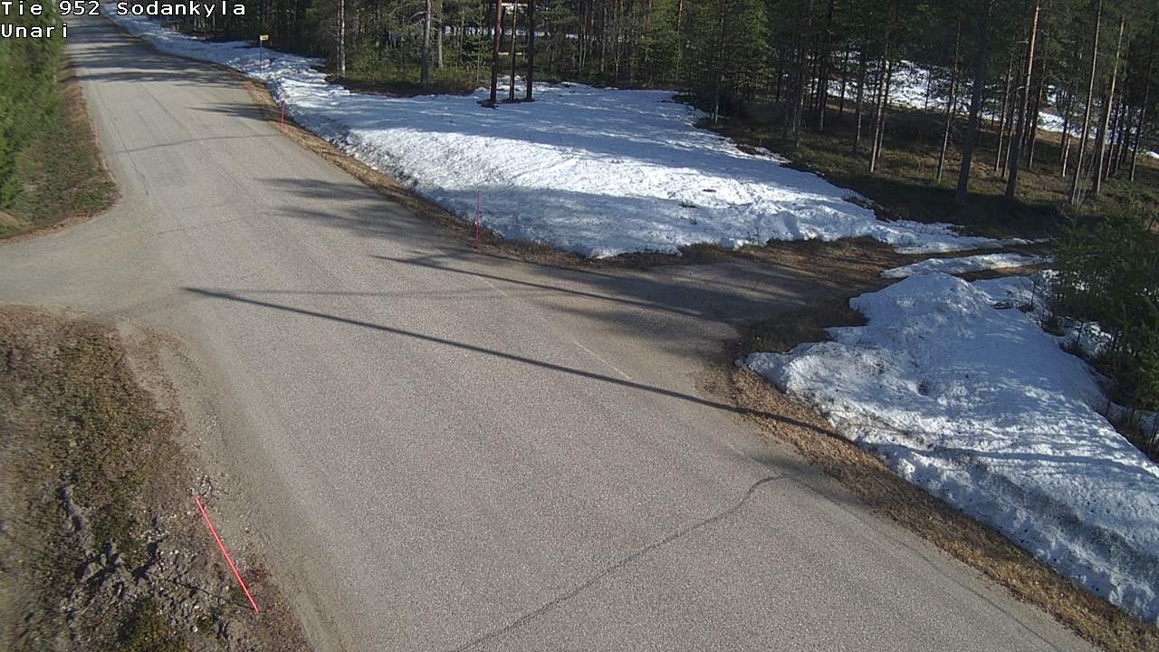 Kelikamerat Kuva Tie 952 SodankyläI Unari, Sodankylä, Lappi