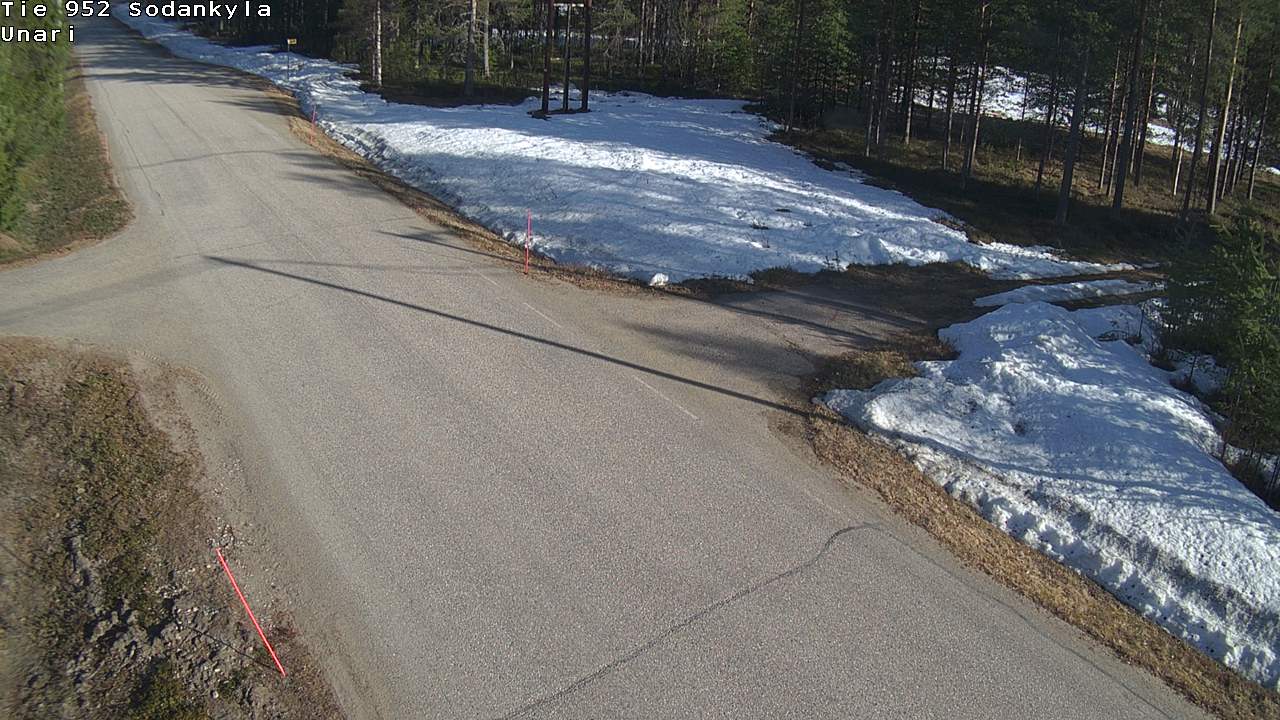Kelikamerat Kuva Tie 952 SodankyläI Unari, Sodankylä, Lappi