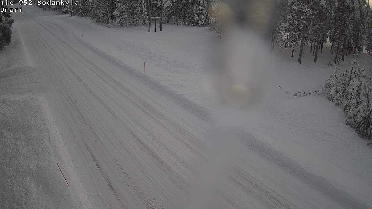 Weather Camera Image Road 952 Sodankylä, Unari, Sodankylä, Lappi
