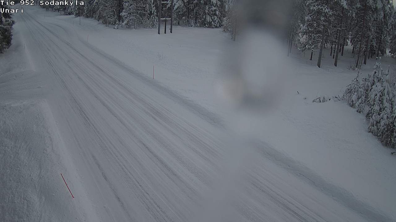 Weather Camera Image Road 952 Sodankylä, Unari, Sodankylä, Lappi