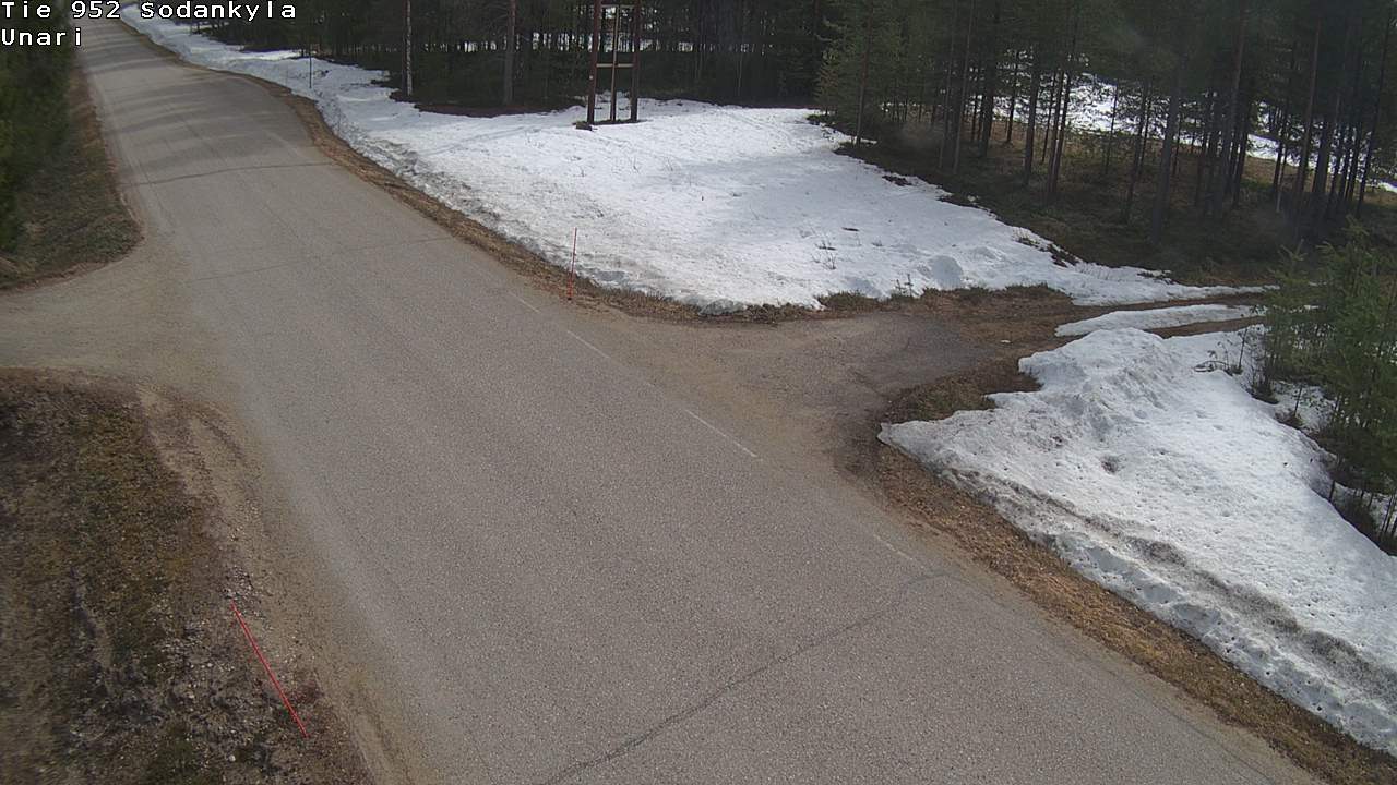 Kelikamerat Kuva Tie 952 SodankyläI Unari, Sodankylä, Lappi