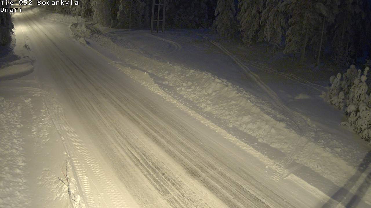 Kelikamerat Kuva Tie 952 SodankyläI Unari, Sodankylä, Lappi
