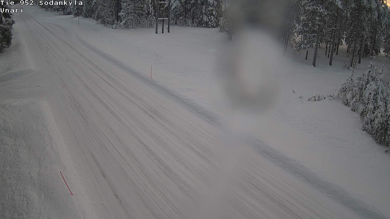 Weather Camera Image Road 952 Sodankylä, Unari, Sodankylä, Lappi