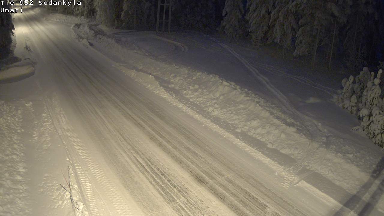 Kelikamerat Kuva Tie 952 SodankyläI Unari, Sodankylä, Lappi