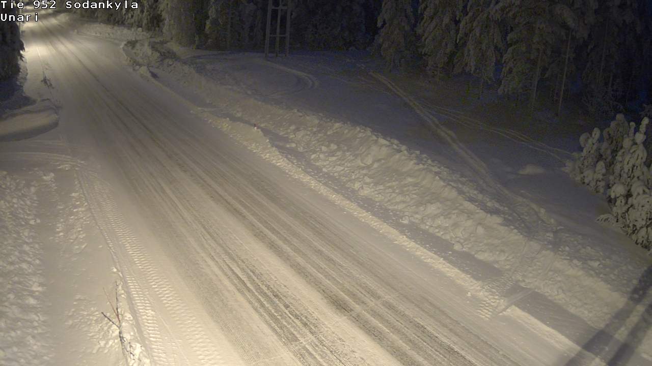 Kelikamerat Kuva Tie 952 SodankyläI Unari, Sodankylä, Lappi