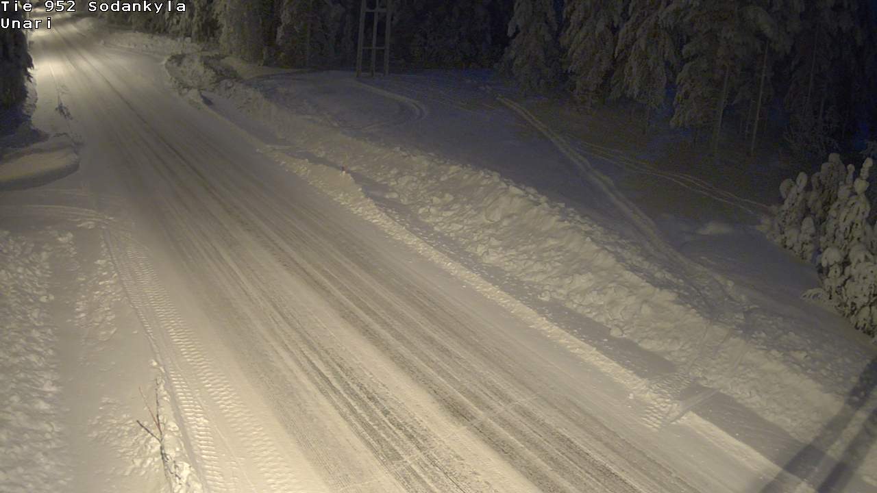 Kelikamerat Kuva Tie 952 SodankyläI Unari, Sodankylä, Lappi
