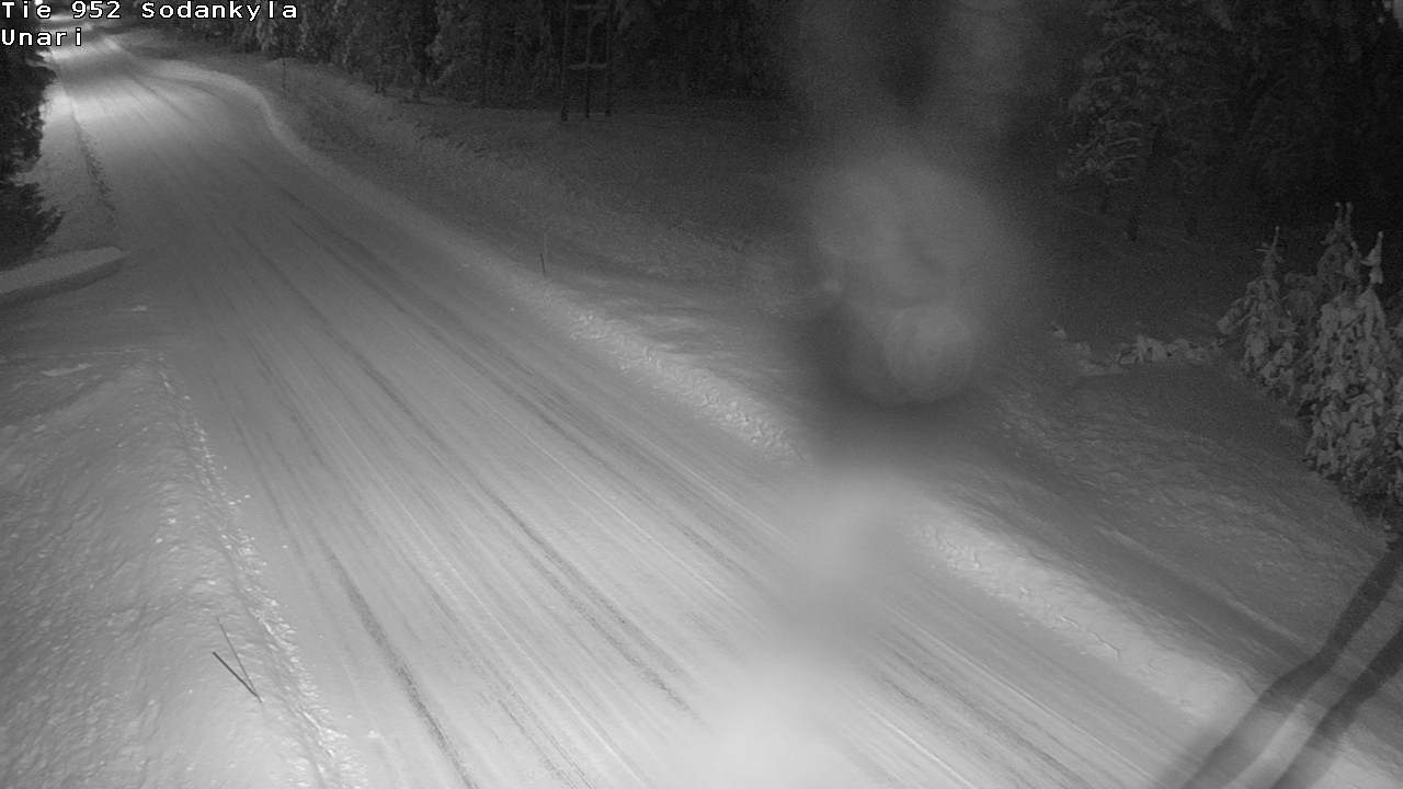 Weather Camera Image Road 952 Sodankylä, Unari, Sodankylä, Lappi