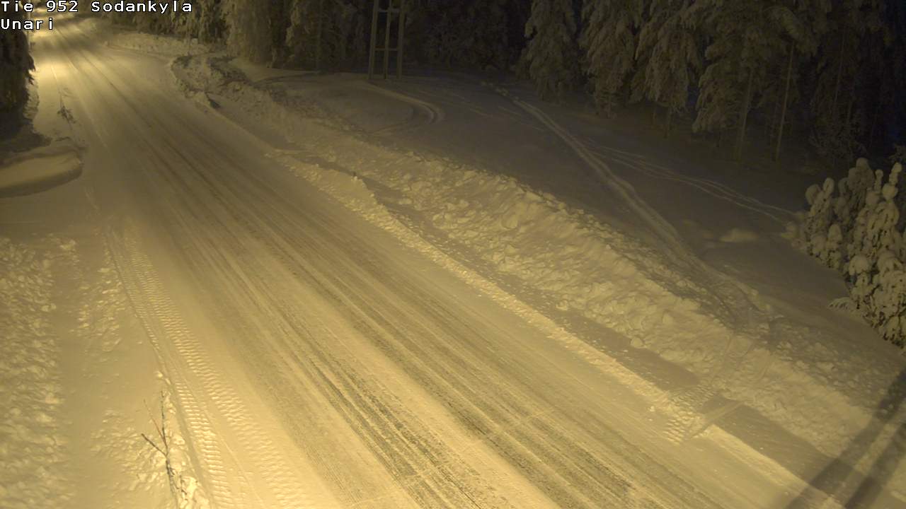 Kelikamerat Kuva Tie 952 SodankyläI Unari, Sodankylä, Lappi