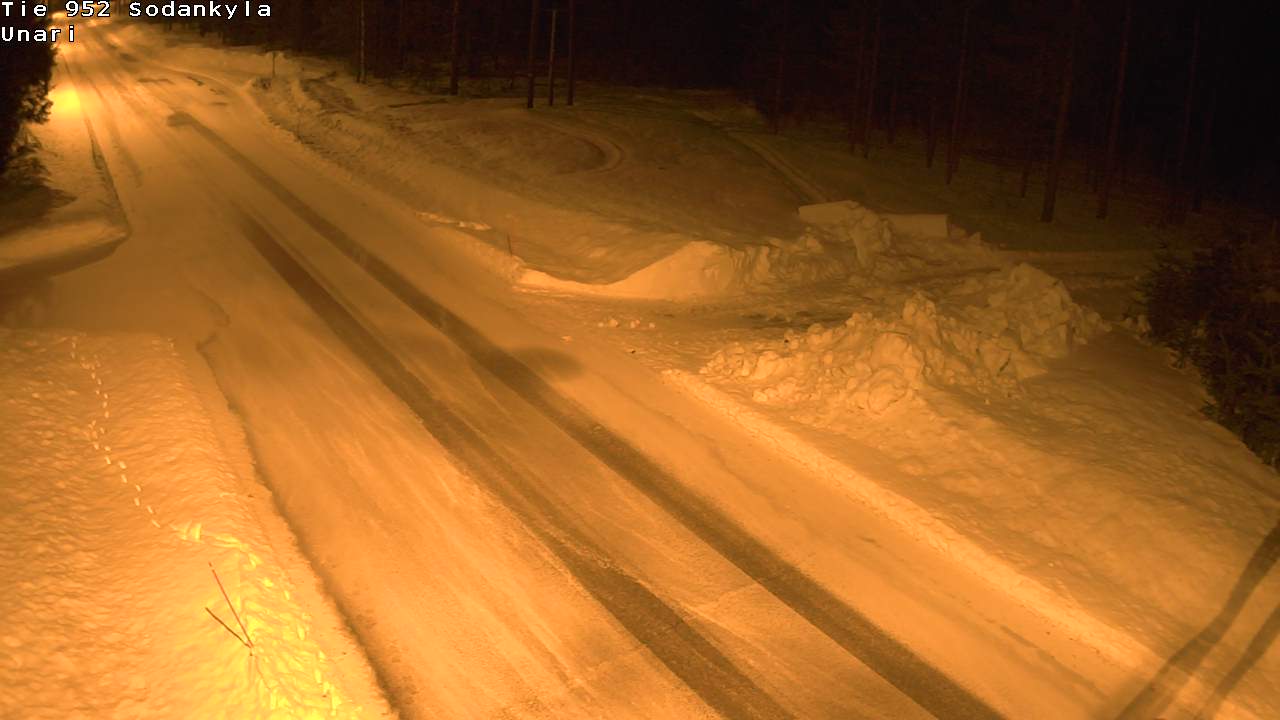 Kelikamerat Kuva Tie 952 SodankyläI Unari, Sodankylä, Lappi