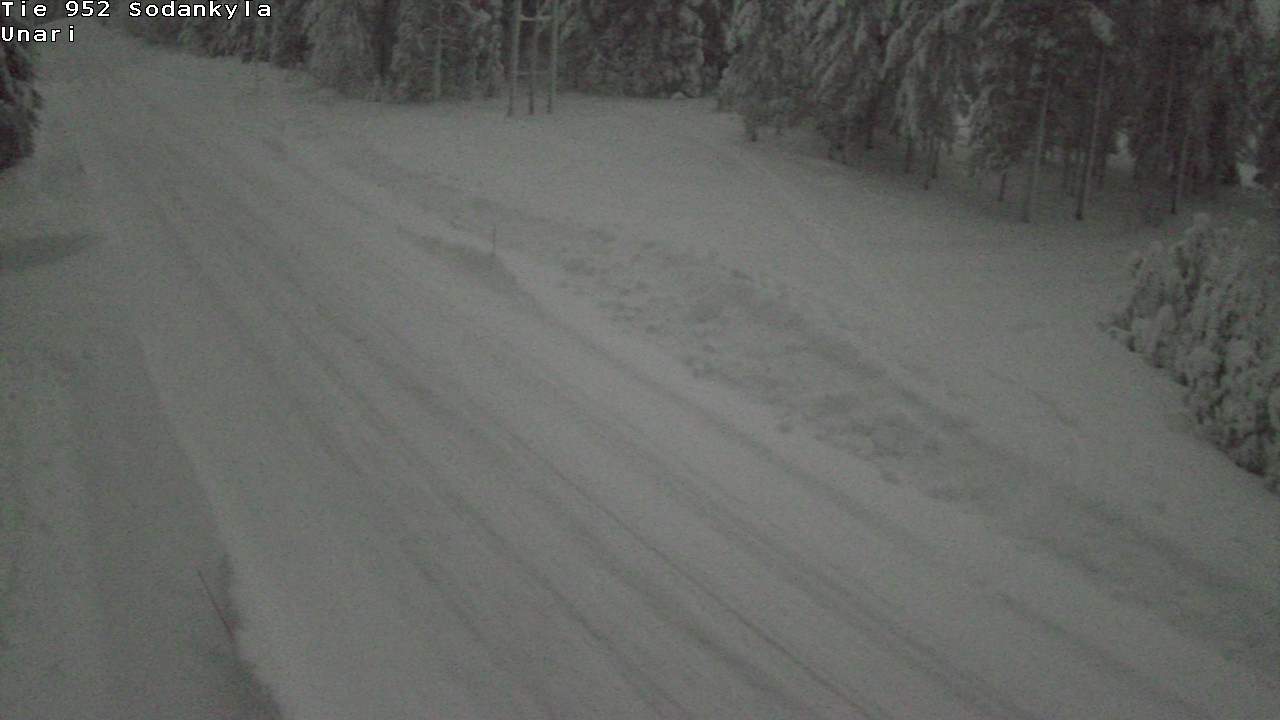 Weather Camera Image Road 952 Sodankylä, Unari, Sodankylä, Lappi