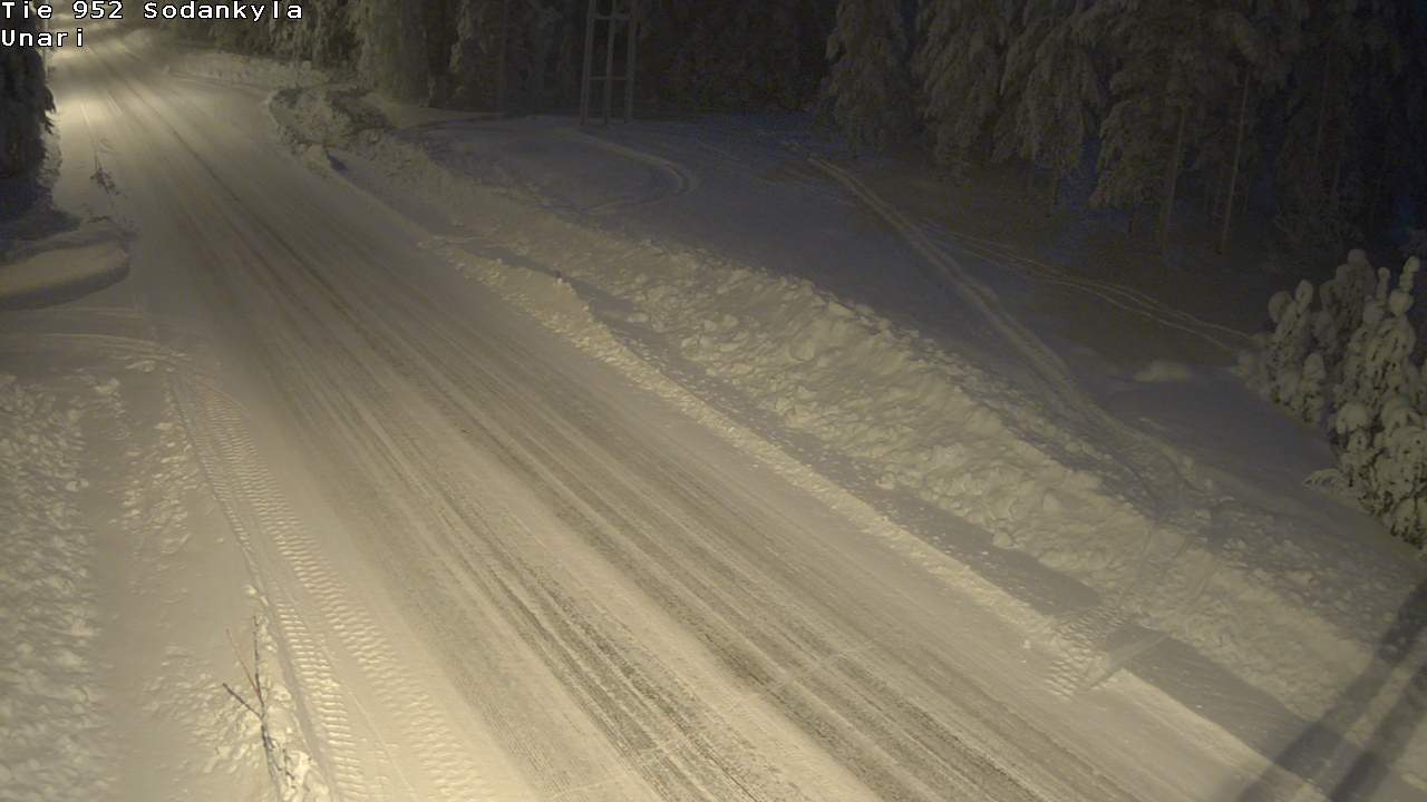 Kelikamerat Kuva Tie 952 SodankyläI Unari, Sodankylä, Lappi