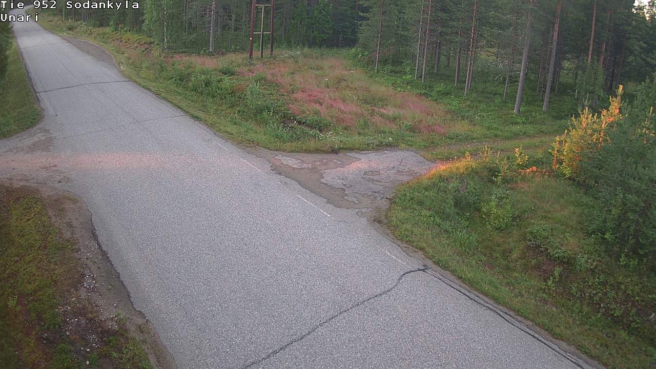 Kelikamerat Kuva Tie 952 SodankyläI Unari, Sodankylä, Lappi