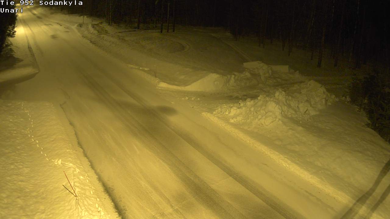 Kelikamerat Kuva Tie 952 SodankyläI Unari, Sodankylä, Lappi