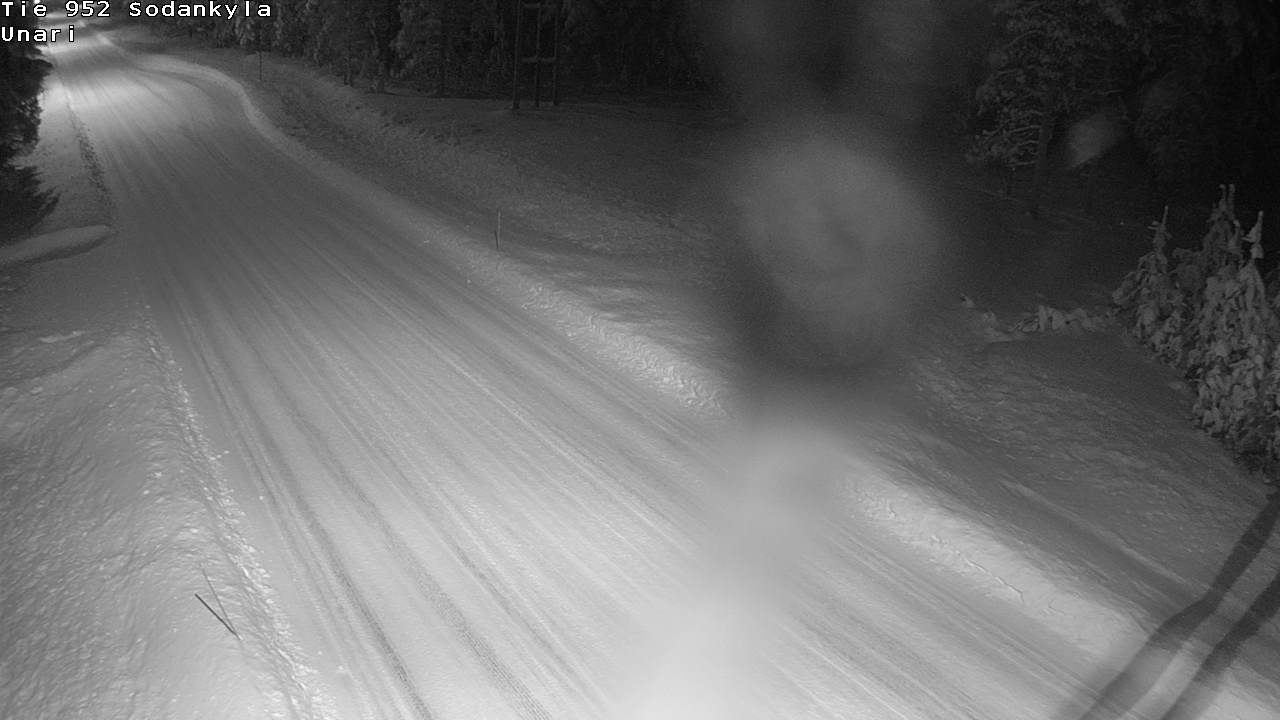 Weather Camera Image Road 952 Sodankylä, Unari, Sodankylä, Lappi