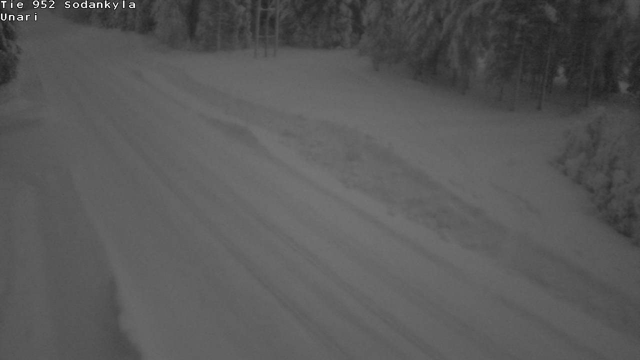 Weather Camera Image Road 952 Sodankylä, Unari, Sodankylä, Lappi