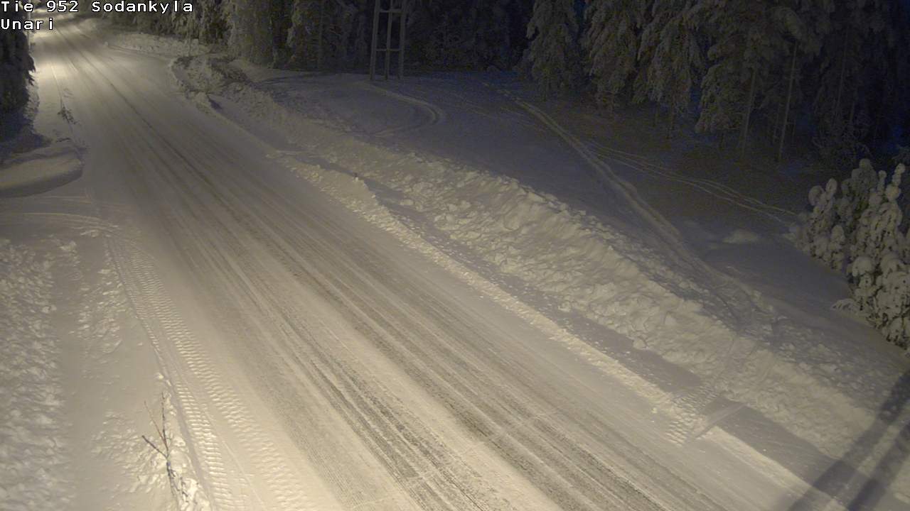 Kelikamerat Kuva Tie 952 SodankyläI Unari, Sodankylä, Lappi