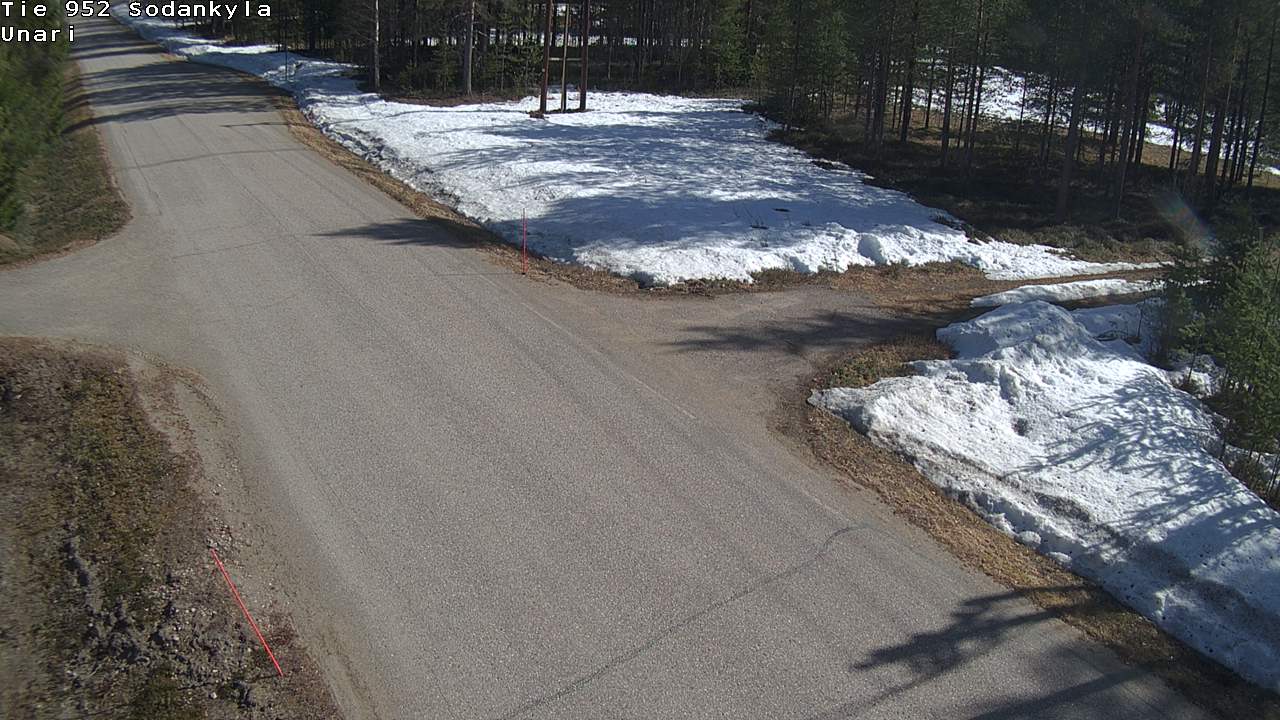 Kelikamerat Kuva Tie 952 SodankyläI Unari, Sodankylä, Lappi