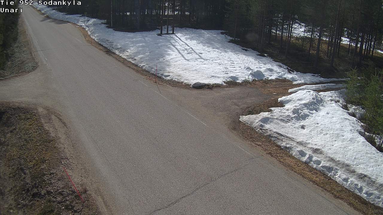 Kelikamerat Kuva Tie 952 SodankyläI Unari, Sodankylä, Lappi