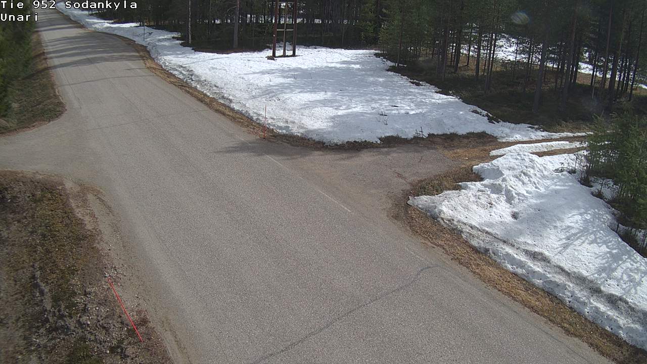 Kelikamerat Kuva Tie 952 SodankyläI Unari, Sodankylä, Lappi