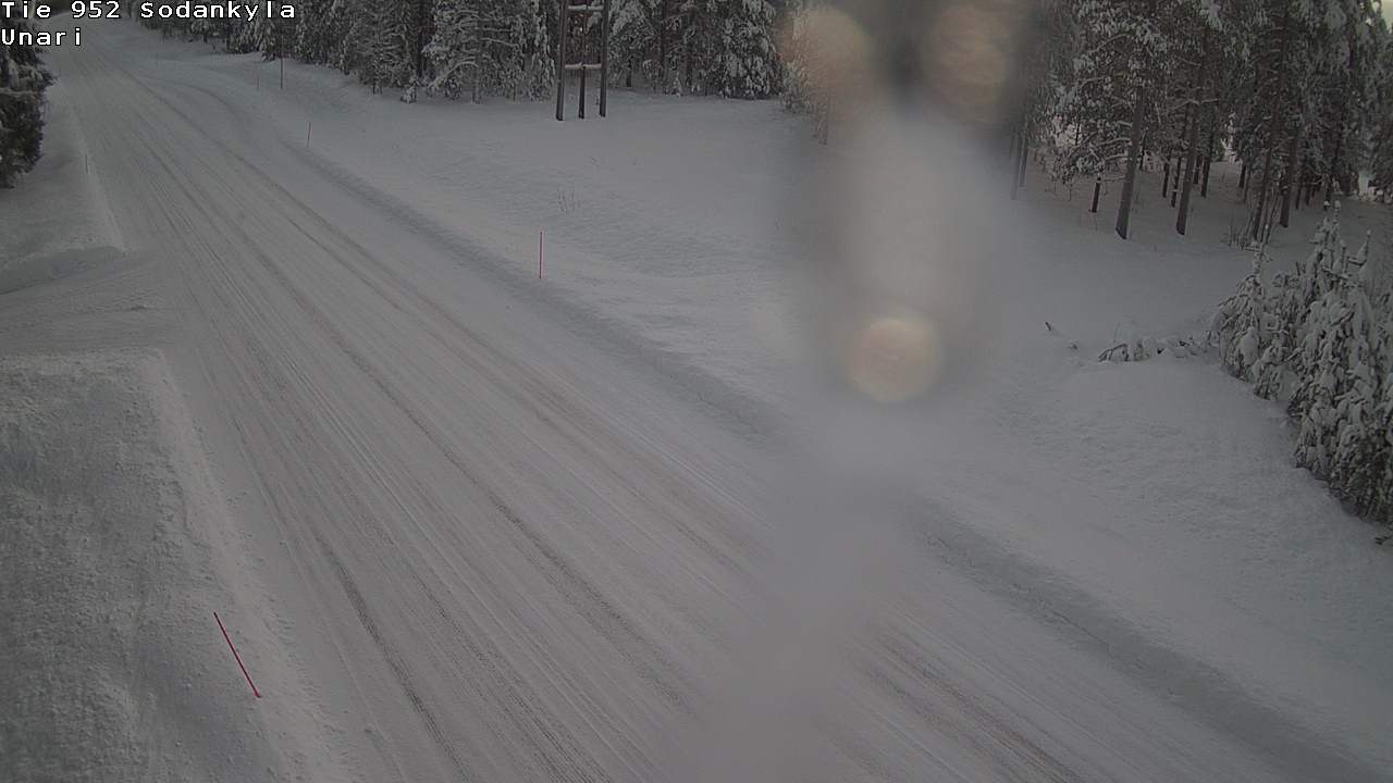 Weather Camera Image Road 952 Sodankylä, Unari, Sodankylä, Lappi