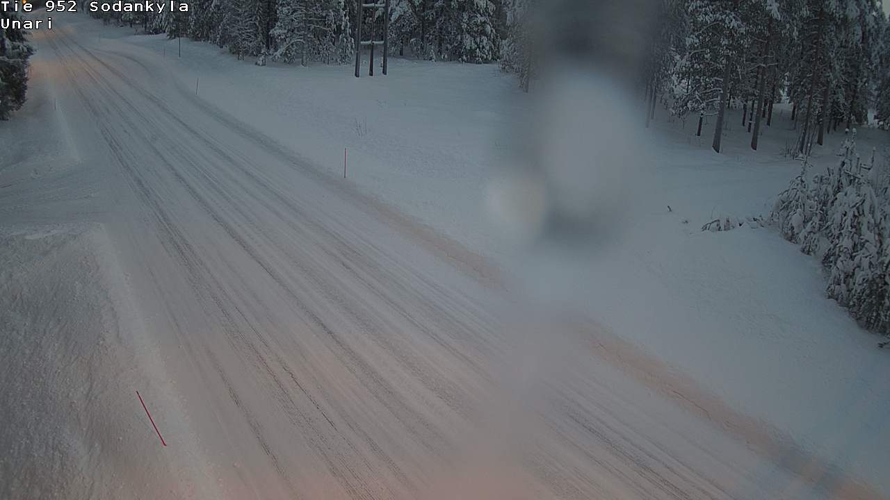 Weather Camera Image Road 952 Sodankylä, Unari, Sodankylä, Lappi