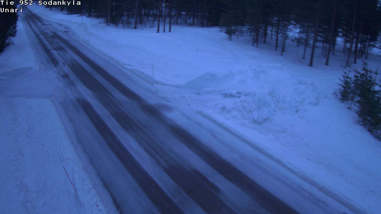 Kelikamerat Kuva Tie 952 SodankyläI Unari, Sodankylä, Lappi