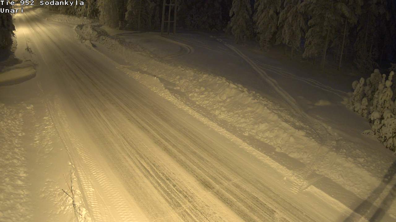 Kelikamerat Kuva Tie 952 SodankyläI Unari, Sodankylä, Lappi