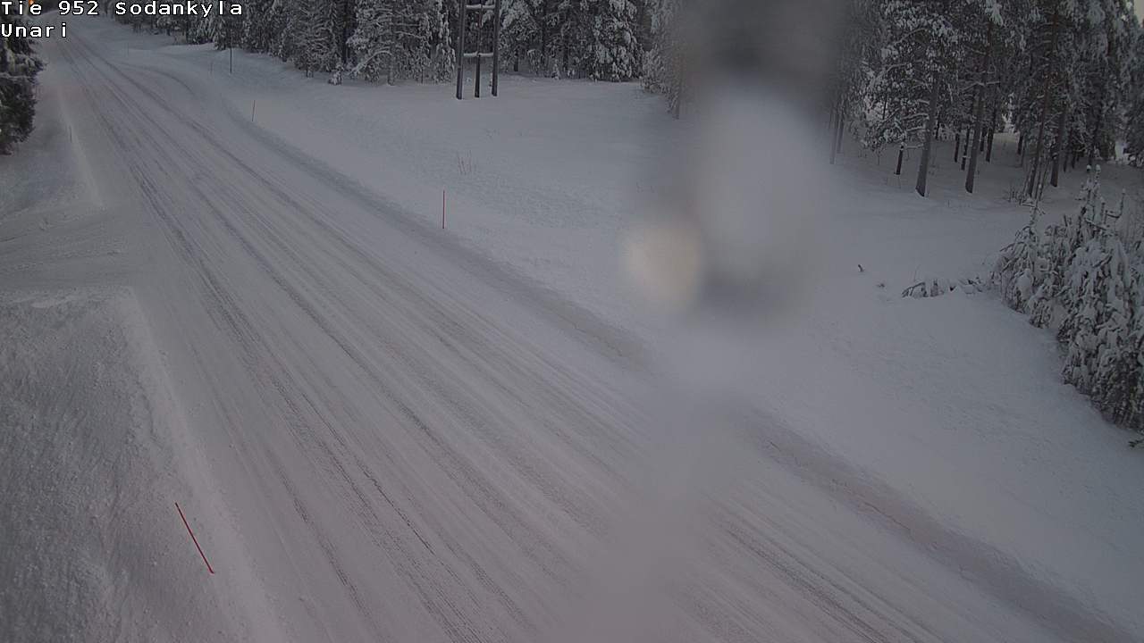 Weather Camera Image Road 952 Sodankylä, Unari, Sodankylä, Lappi