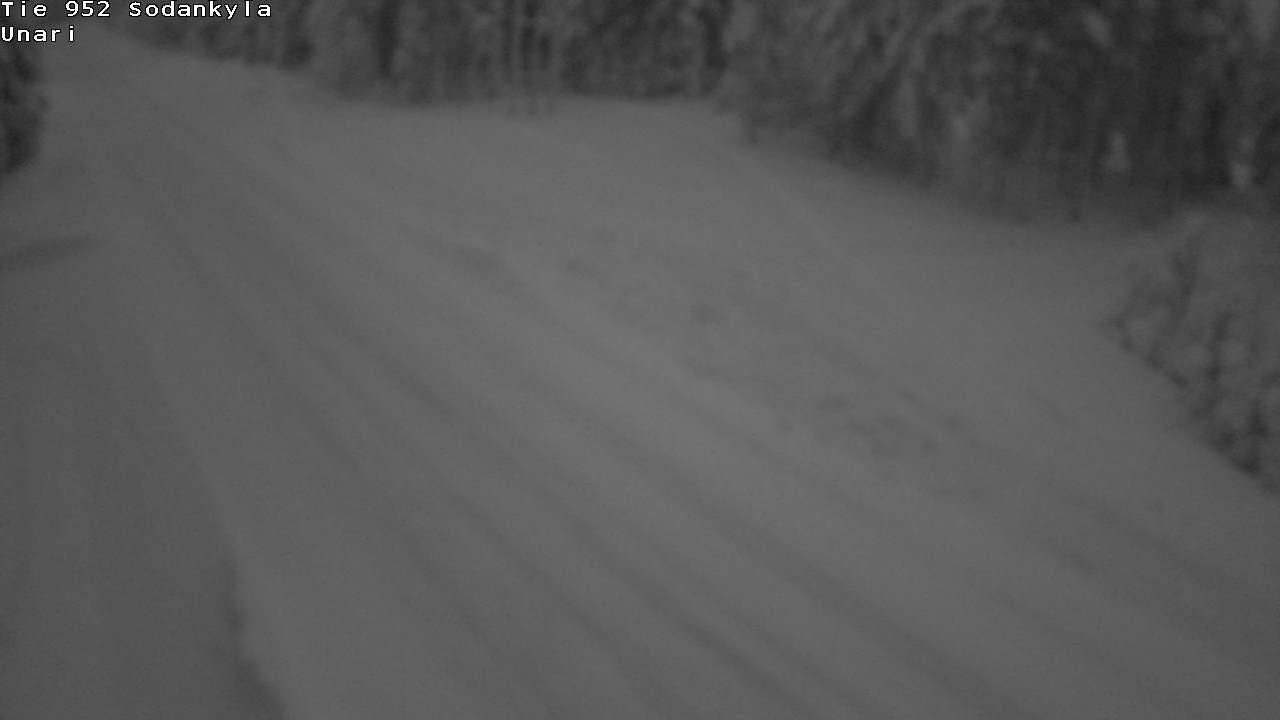 Weather Camera Image Road 952 Sodankylä, Unari, Sodankylä, Lappi