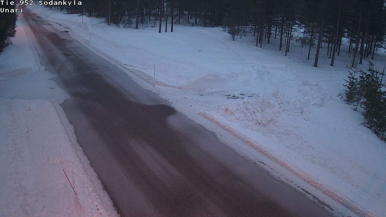 Kelikamerat Kuva Tie 952 SodankyläI Unari, Sodankylä, Lappi