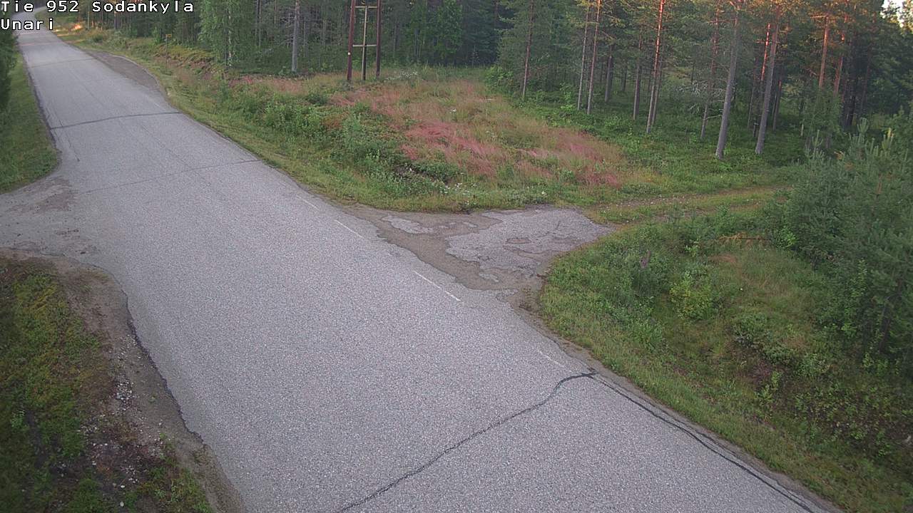 Kelikamerat Kuva Tie 952 SodankyläI Unari, Sodankylä, Lappi