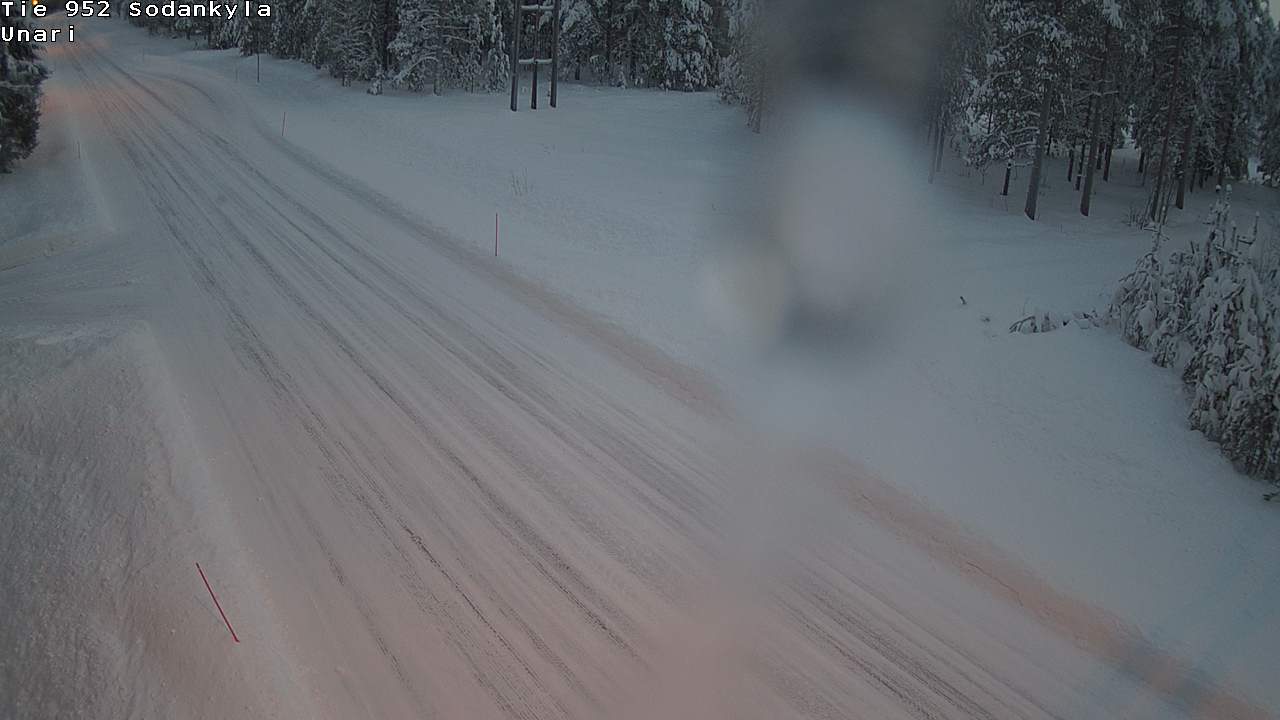 Weather Camera Image Road 952 Sodankylä, Unari, Sodankylä, Lappi