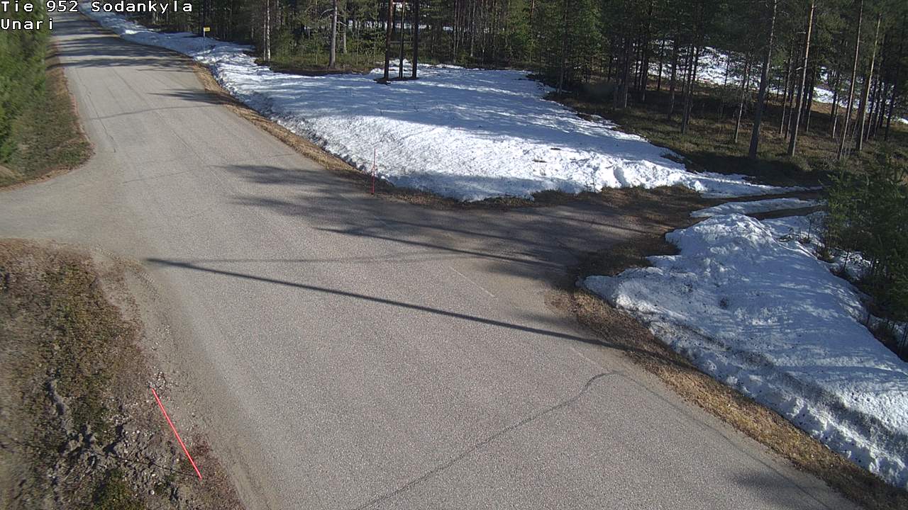 Kelikamerat Kuva Tie 952 SodankyläI Unari, Sodankylä, Lappi