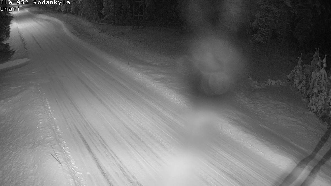 Weather Camera Image Road 952 Sodankylä, Unari, Sodankylä, Lappi