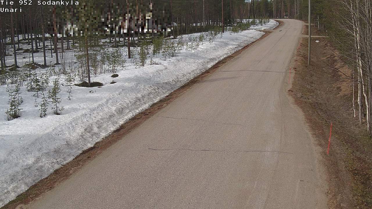 Kelikamerat Kuva Tie 952 SodankyläI Unari, Sodankylä, Lappi