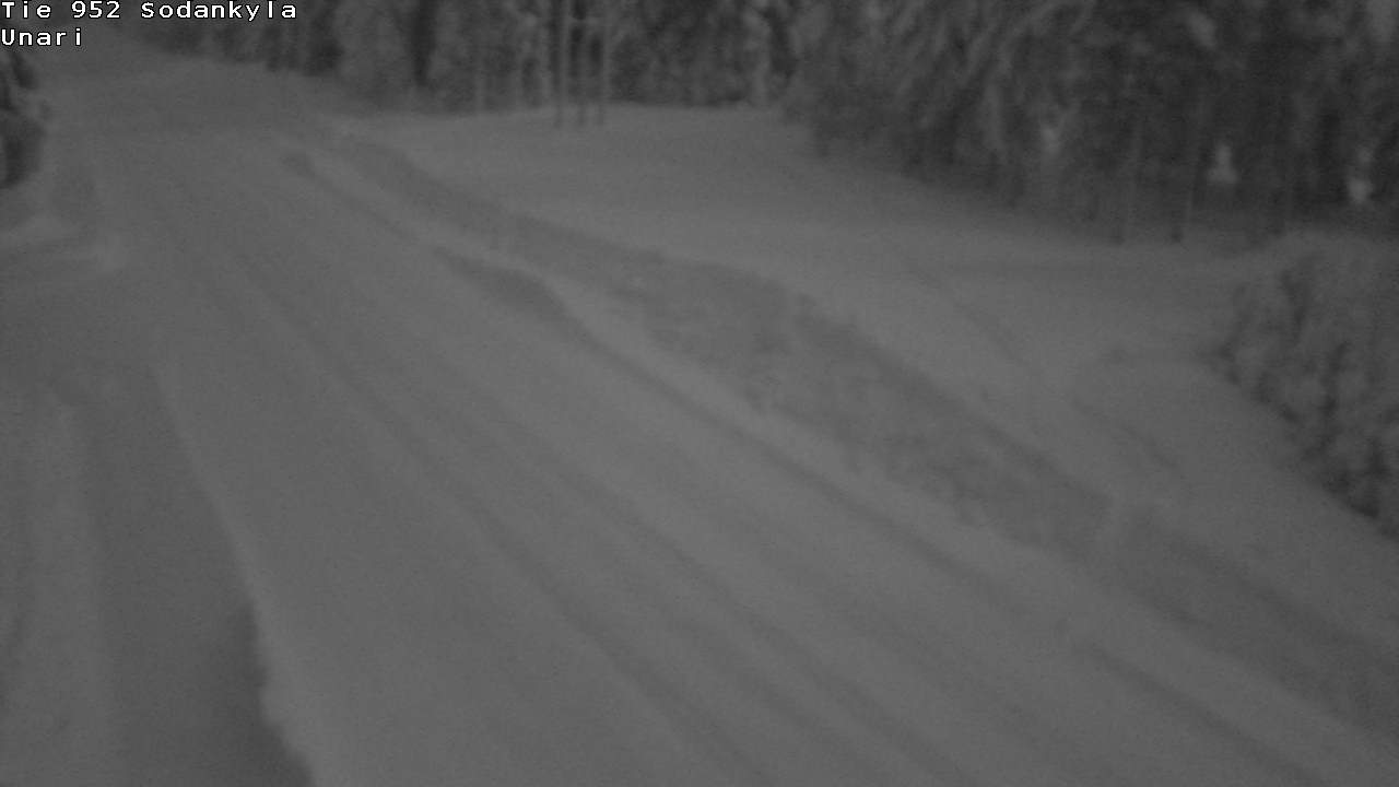 Weather Camera Image Road 952 Sodankylä, Unari, Sodankylä, Lappi