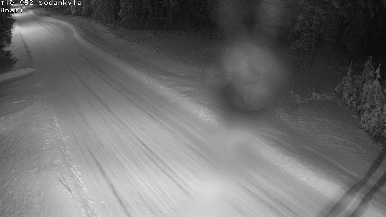 Weather Camera Image Road 952 Sodankylä, Unari, Sodankylä, Lappi
