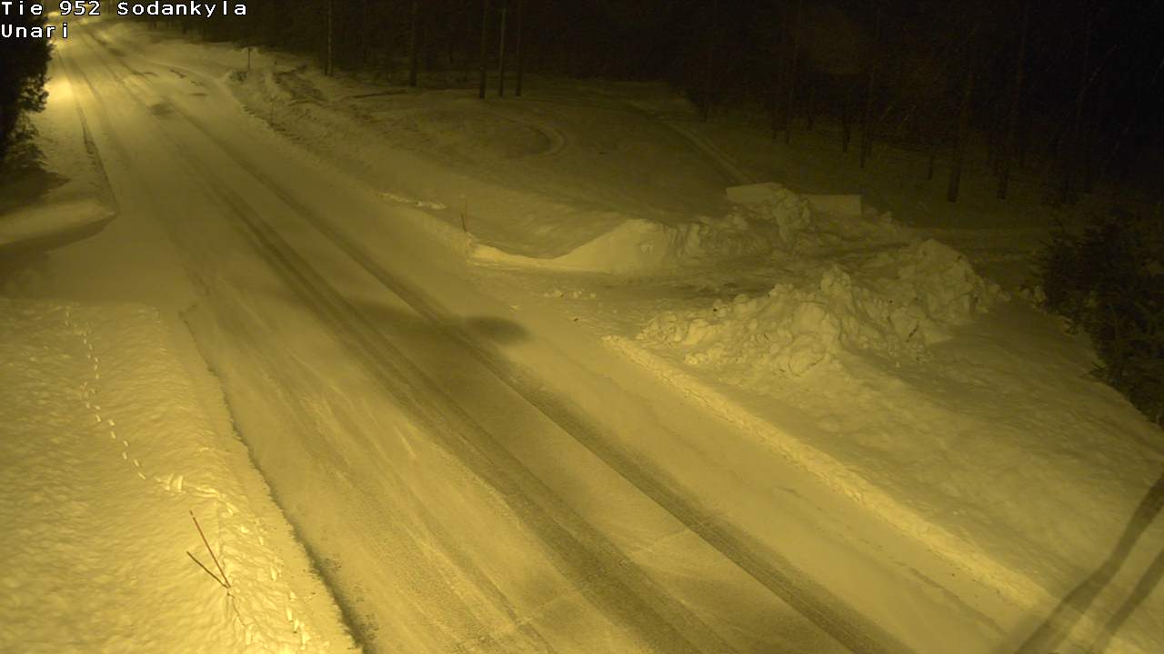 Kelikamerat Kuva Tie 952 SodankyläI Unari, Sodankylä, Lappi