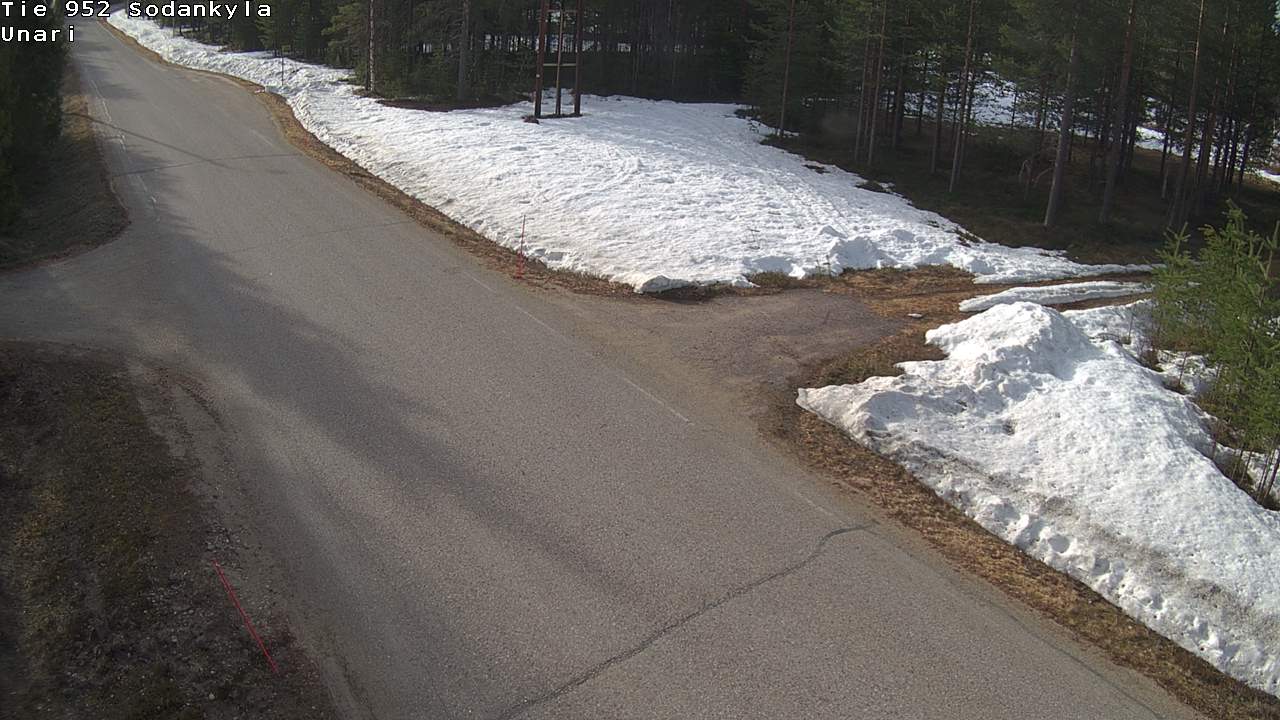 Kelikamerat Kuva Tie 952 SodankyläI Unari, Sodankylä, Lappi