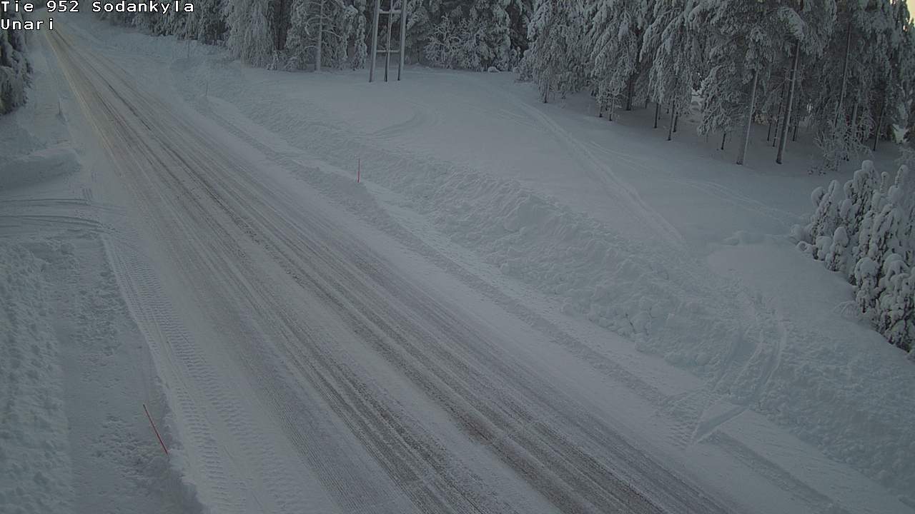 Kelikamerat Kuva Tie 952 SodankyläI Unari, Sodankylä, Lappi