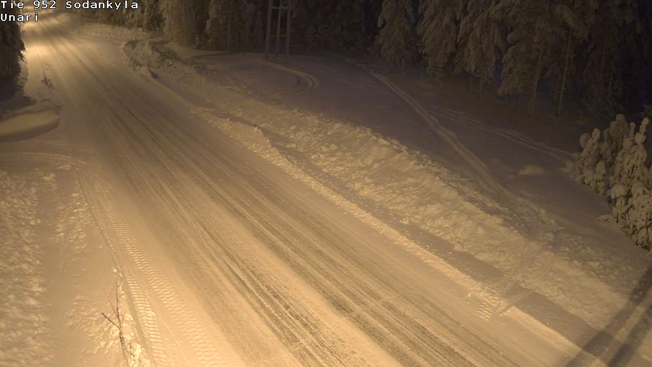 Kelikamerat Kuva Tie 952 SodankyläI Unari, Sodankylä, Lappi