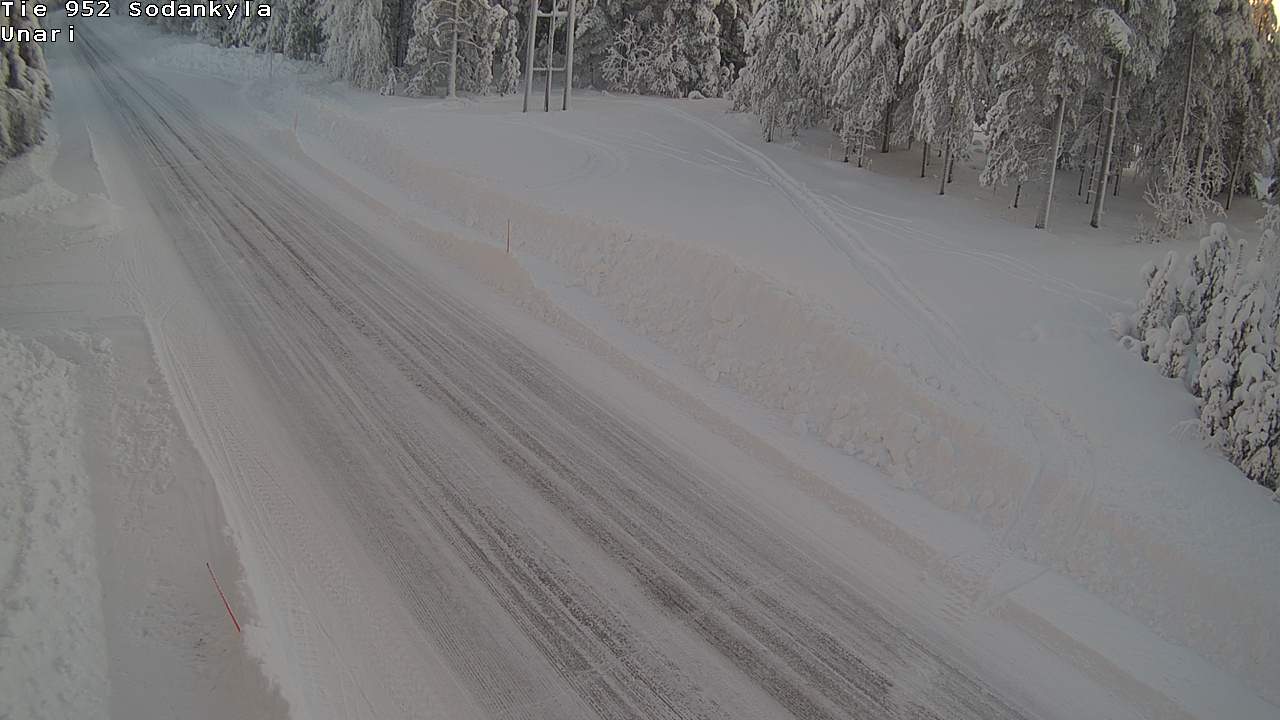 Kelikamerat Kuva Tie 952 SodankyläI Unari, Sodankylä, Lappi