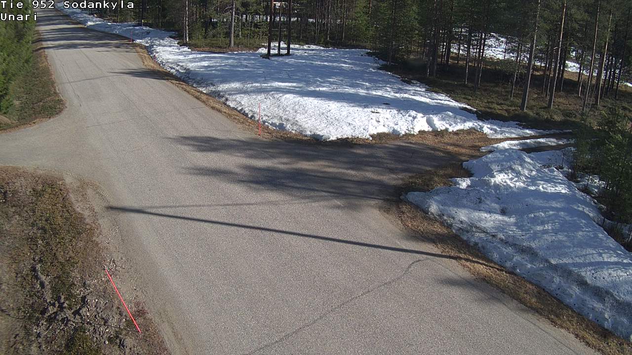 Kelikamerat Kuva Tie 952 SodankyläI Unari, Sodankylä, Lappi